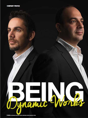 Being Dynamic Works - Gold Magazine - Interview by Chloe Panayides - Gold Magazine - August 2014