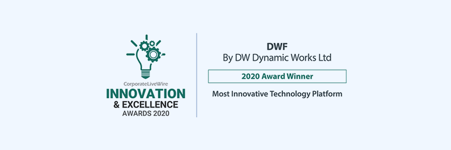 Dynamic Works wins Most Innovative Technology Platform Award 2020