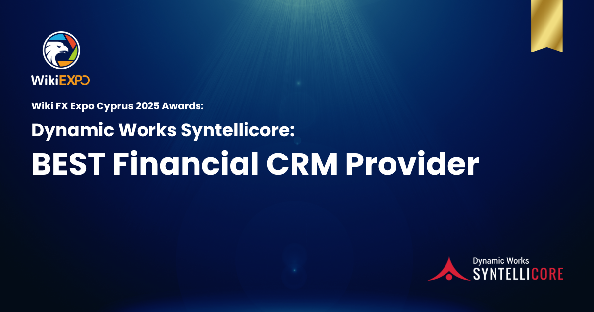 Dynamic Works Wins “Best Financial CRM Provider” at WikiFX Expo Limassol 2025